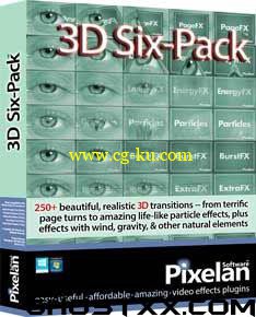 Pixelan 3D Six-Pack Transitions的图片1