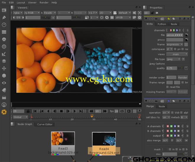 5部Digital Tutors系列的NUKE教程的图片1
