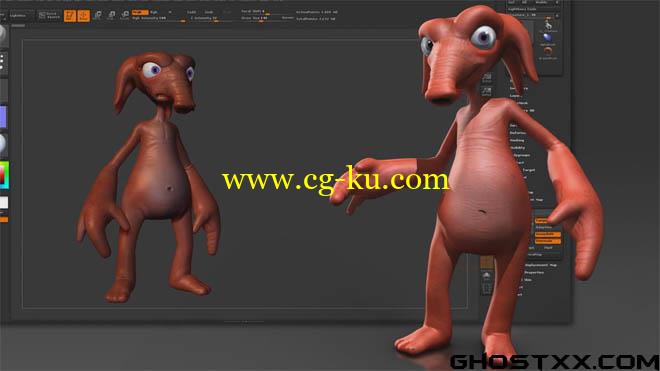 15部Digital Tutors系列的ZBrush教程的图片7