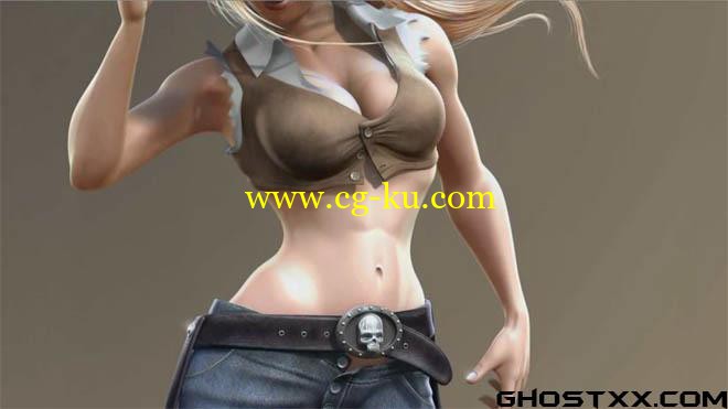 Digital Tutors - Rendering a Cowgirl Character in Maya and Photoshop的图片1