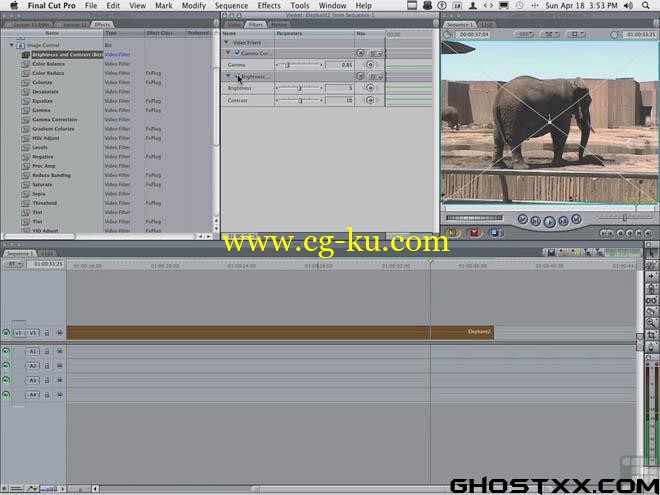 2部InfiniteSkills系列的Final Cut Pro教程的图片1
