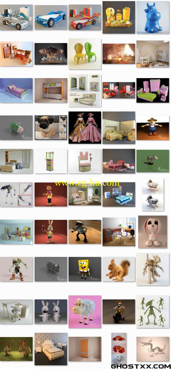 3DDD Children room的图片1