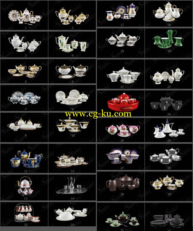 3DDD Dinnerware Collection的图片1