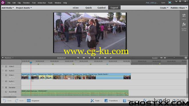 Lynda - Up and Running with Premiere Elements 13的图片1