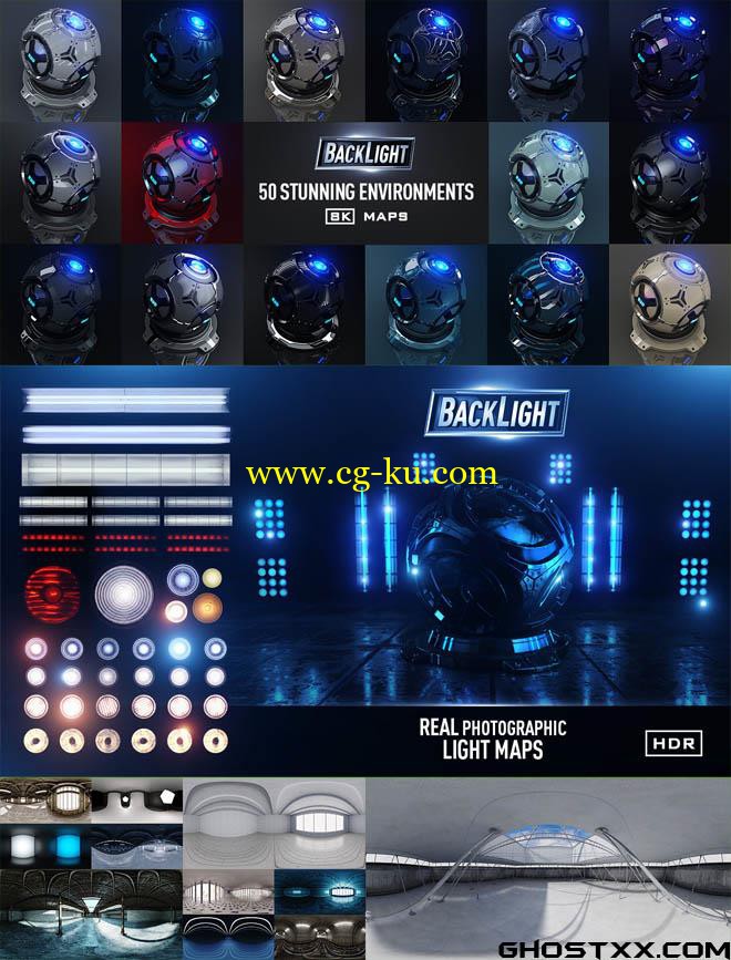 Video Copilot - BackLight 8K Environments & Light Maps的图片1