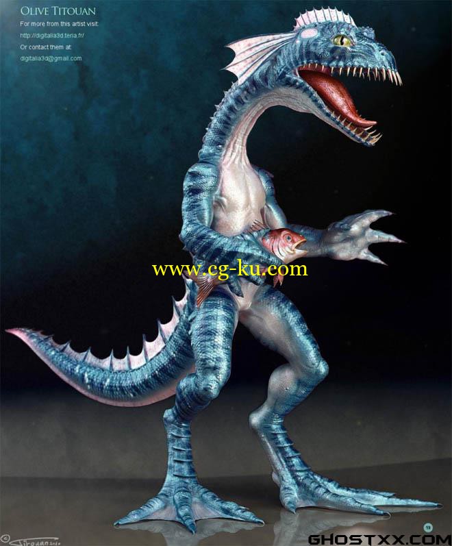 3dtotal - zbrush monsters的图片1