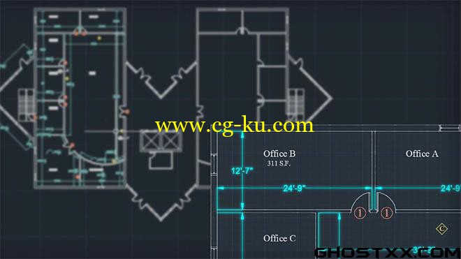5部Digital Tutors系列的AutoCAD教程的图片1