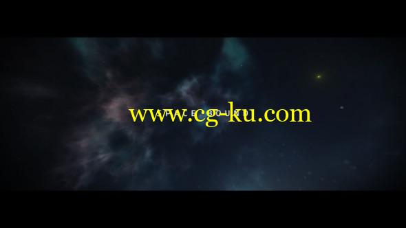 AE模板：黑暗星空文字标题动画 Space Bound Titles的图片1