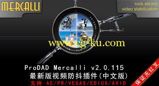 AE/PR/Vegas/Edius/Avid 视频稳定防抖插件 ProDAD Mercalli v2.0.125.1 更新支持 Adobe CC 2015.3的图片1