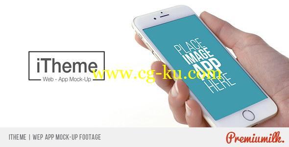 AE模板：实拍手机电脑iPad手势触摸APP界面操作展示 iTheme的图片1