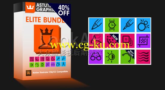 Win/Mac版：AI创意插件全集 Astute Graphics Plugins Bundle for Illustrator + Pro Texture Packs for Texturino v1.1.4的图片1