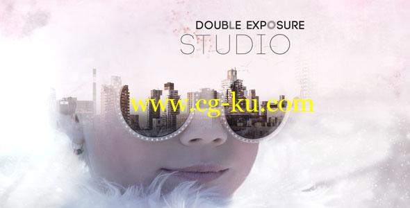 AE模板：高级画面多重曝光叠加图文视觉特效Double Exposure Studio的图片1