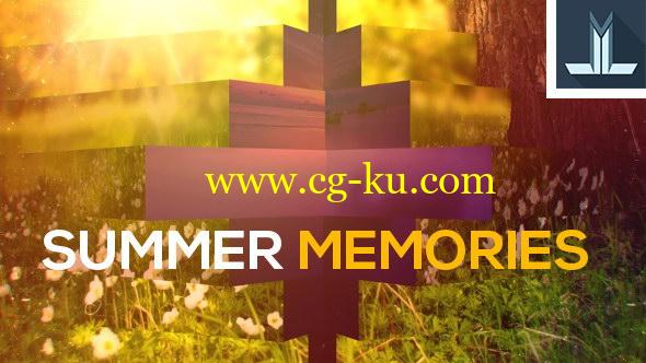 AE模板：活力夏日主体图文切换包装 Summer Memories – Fast Opener的图片1
