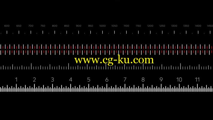 AE脚本：快速创建刻度标尺图形动画脚本 Aescripts easyRulers v1.5的图片1