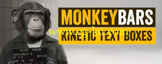 AE脚本：文字标题字幕条动画快速生成 Aescripts MonkeyBars v1.0 + 使用教程的图片1