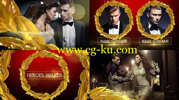 AE模板：大气活动晚会颁奖栏目包装 Heroes Awards的图片1