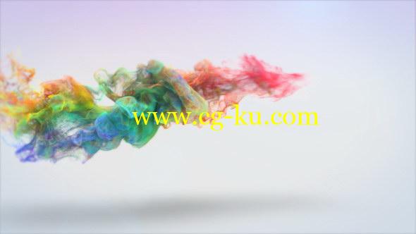 AE模板：多彩炫动粒子特效LOGO标志展示 Winding Particles Logo Reveal的图片1