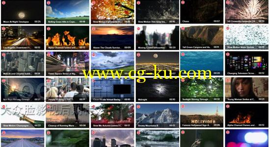 72G视频素材：2016年Videoblocks高清特效实拍视频素材 424组的图片1