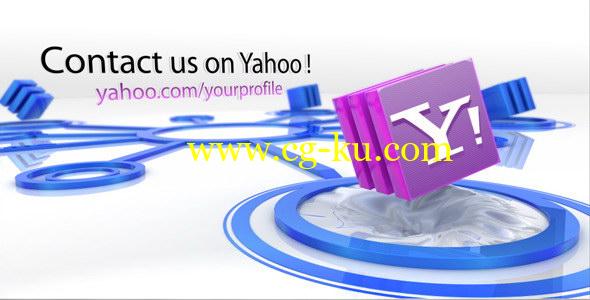 AE模板：三维社交连接展示动画 Social connections的图片1