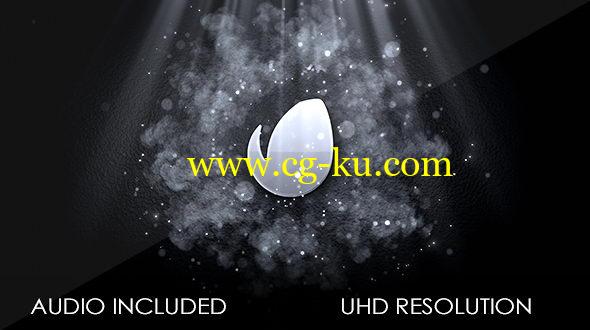 AE模板：烟雾粒子扩散LOGO标志片头 Elegant Logo Reveal的图片1
