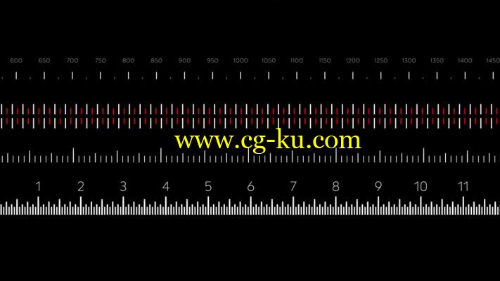 AE脚本：快速创建刻度标尺图形动画脚本 Aescripts easyRulers v1.5.1的图片1