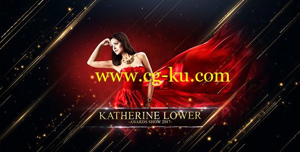 AE模板：大气奢华线条粒子晚会活动颁奖典礼开场片头 Awards Show的图片1