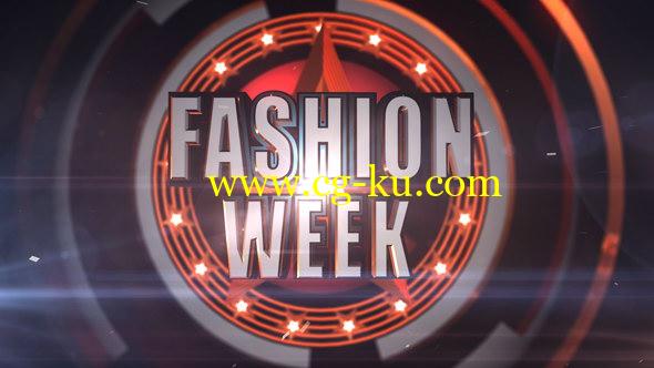 AE模板：绚丽动感舞台时装走秀活动栏目包装 Fashion Week的图片1