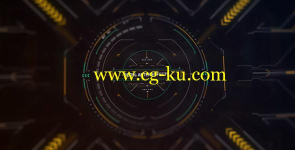 AE模板：HUD高科技触控UI界面动画 Technic Displays的图片1