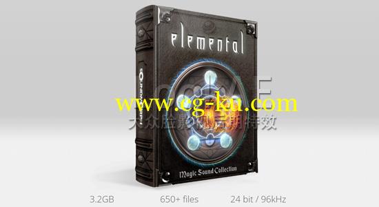 音效：风火雷电流体冰封科幻魔法音效 SoundMorph – Elemental的图片1