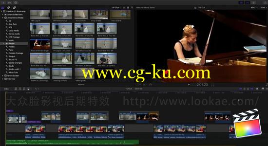 FCPX教程：影片剪辑详细培训教程 CreativeLive – Final Cut Pro X Bootcamp的图片1