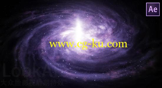 AE教程：使用 Stardust 粒子插件制作漂亮精美3D银河星系特效 + 工程文件的图片1