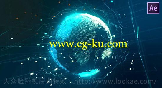 AE教程：使用 Stardust 粒子插件制作HUD高科技地球动画的图片1