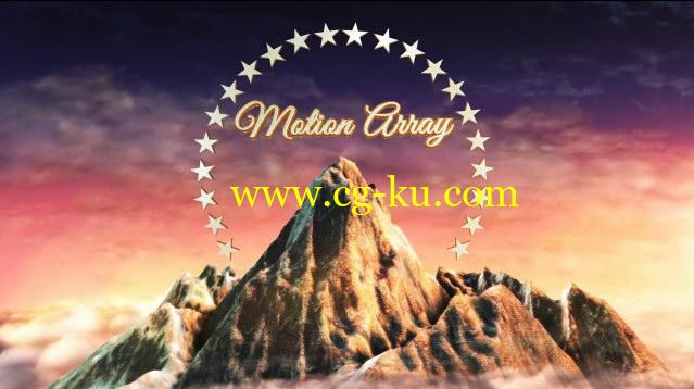 AE模板：仿派拉蒙电影公司片头 Mountains Logo的图片1