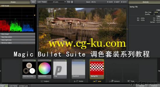 Lynda-Magic Bullet Suite 调色套装系列教程的图片1