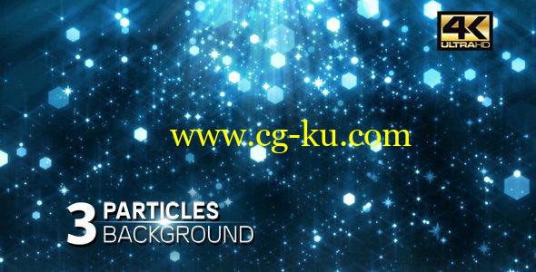 视频素材：星光粒子闪烁背景素材 Particle 4K的图片1