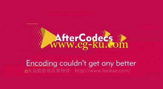 AE插件：特殊编码加速输出渲染插件 Aescripts AfterCodecs v1.1.4 + 使用教程的图片1