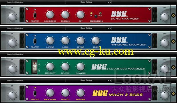 Mac苹果版：经典人声激励器音频处理插件 BBE Sound Sonic Sweet Optimized v3.2.1的图片1