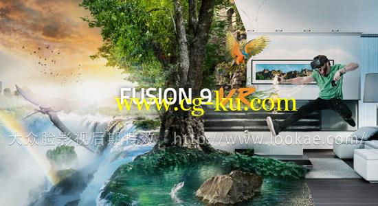 影视后期特效合成软件 Blackmagic Design Fusion Studio v9.0 + AVX插件接口的图片1