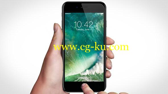 AE模板 : 苹果iPhone 7手机界面APP手势操作介绍展示 Phone 7 App & Gestures Video Kit的图片1