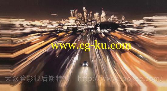 AE教程：视频长曝光拖尾视觉特效 Light Trails Long Exposure的图片1