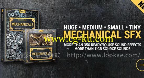 音效：工业金属齿轮转动碰撞音效 Boom Library Mechanicals Construction Kit WAV的图片1
