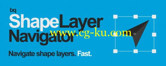AE脚本：自定义形状图层管理脚本Aescripts bq_Shape Layer Navigator v1.2 + 使用教程的图片1