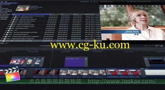 FCPX入门基础训练视频教程 Pluralsight – Final Cut Pro X Fundamentals的图片1