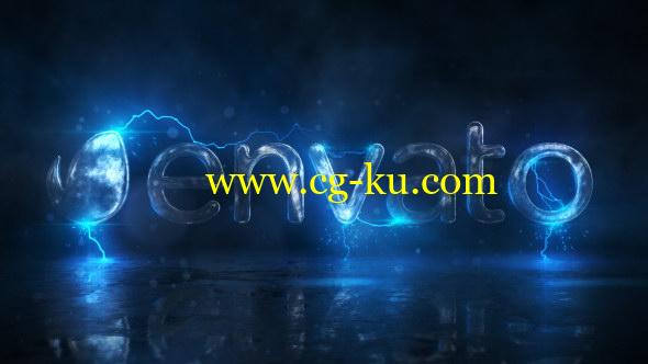 AE模板：能量电流闪电LOGO标志片头 Electricity Logo的图片1