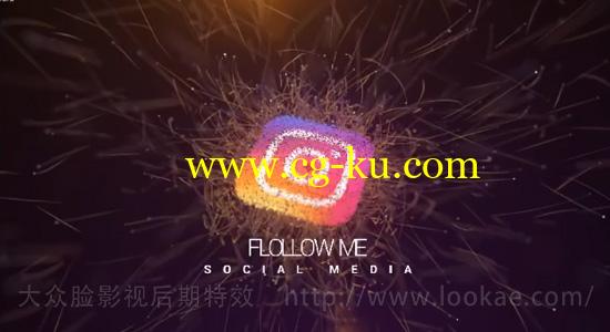 AE教程：使用 Particular 插件做作粒子飞散LOGO特效的图片1