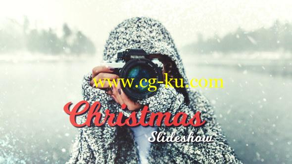 AE模板：冬日圣诞节图文展示包装 Christmas Slideshow / Winter Opener的图片1