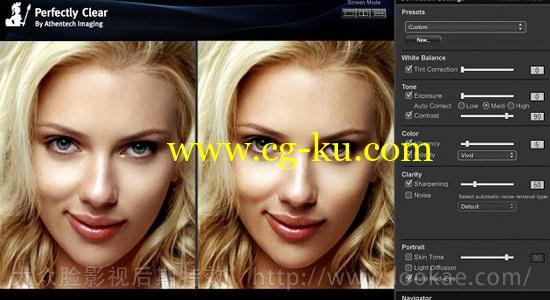 PS插件：锐化磨皮图像清晰插件 Athentech Perfectly Clear Complete 3.5.4.1116的图片1