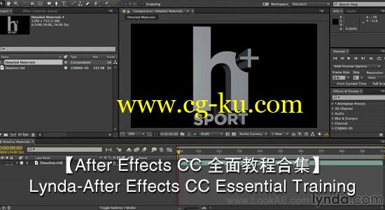 Lynda – After Effects CC Essential Training 全面教程合集的图片1