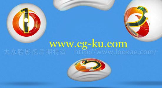 AE教程：小球弹跳MG动画制作 Lynda – After Effects Bouncing Animated 3D Sphere的图片1