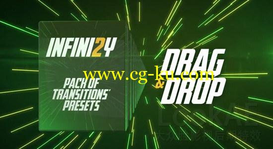 Premiere转场预设：常用12种风格转场效果 Infini2y Pack of Transitions的图片1